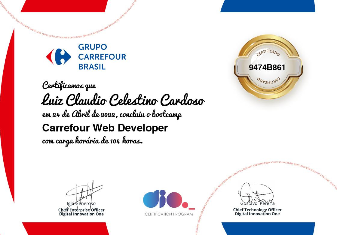 Carrefour Web Developer
