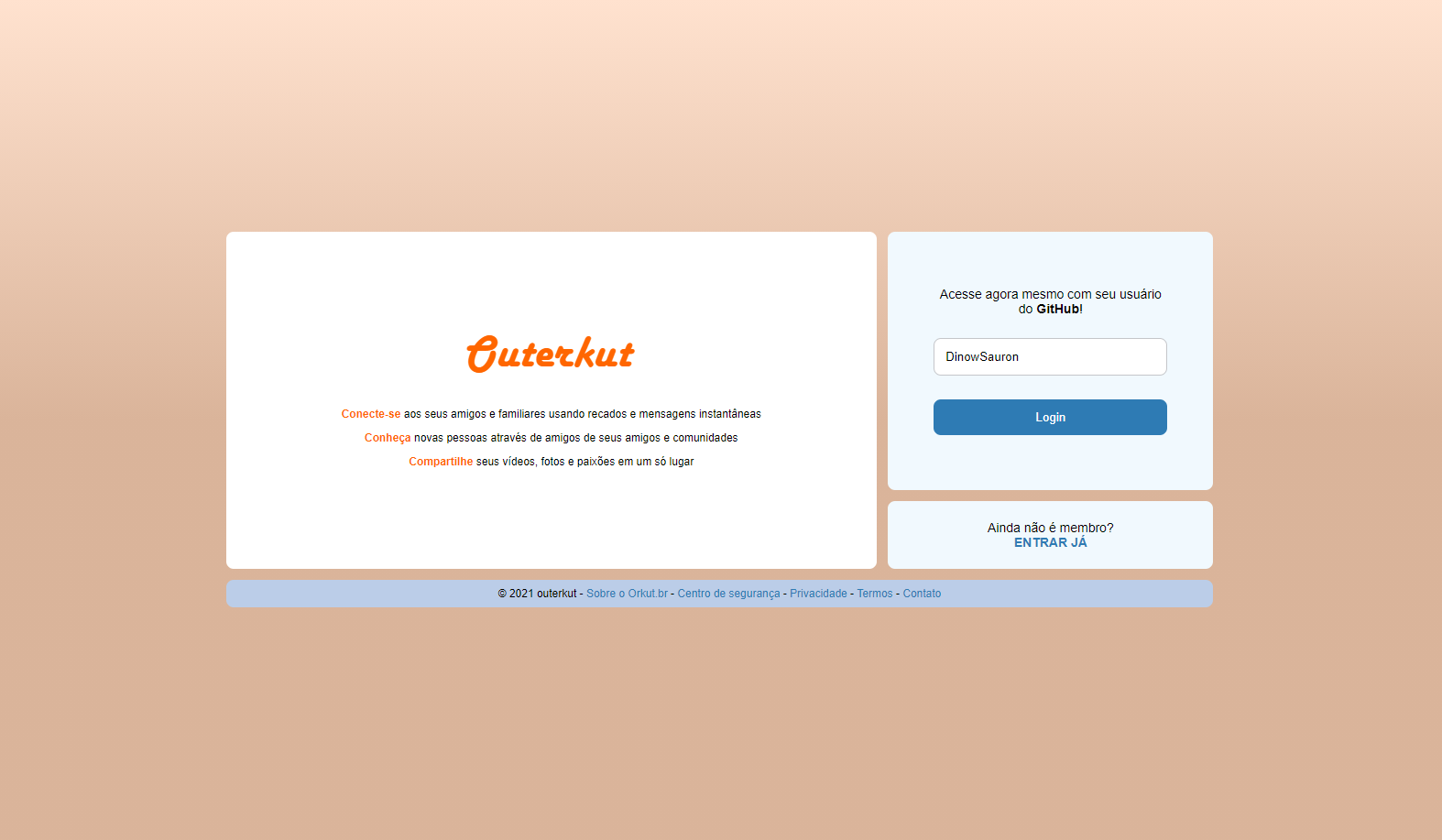 login page 1