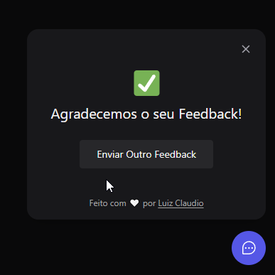 feedback send